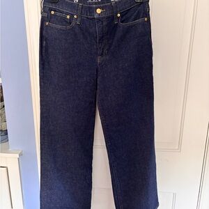 J. Crew Dark Blue Slim Wide Jeans